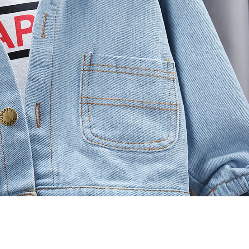 

New Spring Autumn Baby Clothes Children Boys Girls Cartoon Fashion Letter Jacket Toddler Casual Clothing Infant Kids Tracksuits