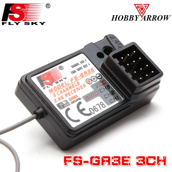 FLYSKY FS-GR3E GR3E 3CH GFSK RC автомобиль приемник для лодки для FLYSKY GT2/GT2B/GT3/GT3B/GT3C/T6/CT6B/GR3E/TH9X передатчика радиоуправляемой модели к компьютеру
