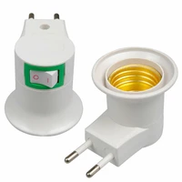 e27 plug in screw base light bulb lamp socket holder adaptor eu plug ac power 220v eu plug socket lamp holder bulb