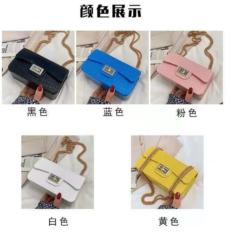 

OLN Small Pu Leather Baguette Bag Fashion Designer Crocodile Shoulder Bags Female Luxury Lock Cross Body Woman Mini Handbag 2021
