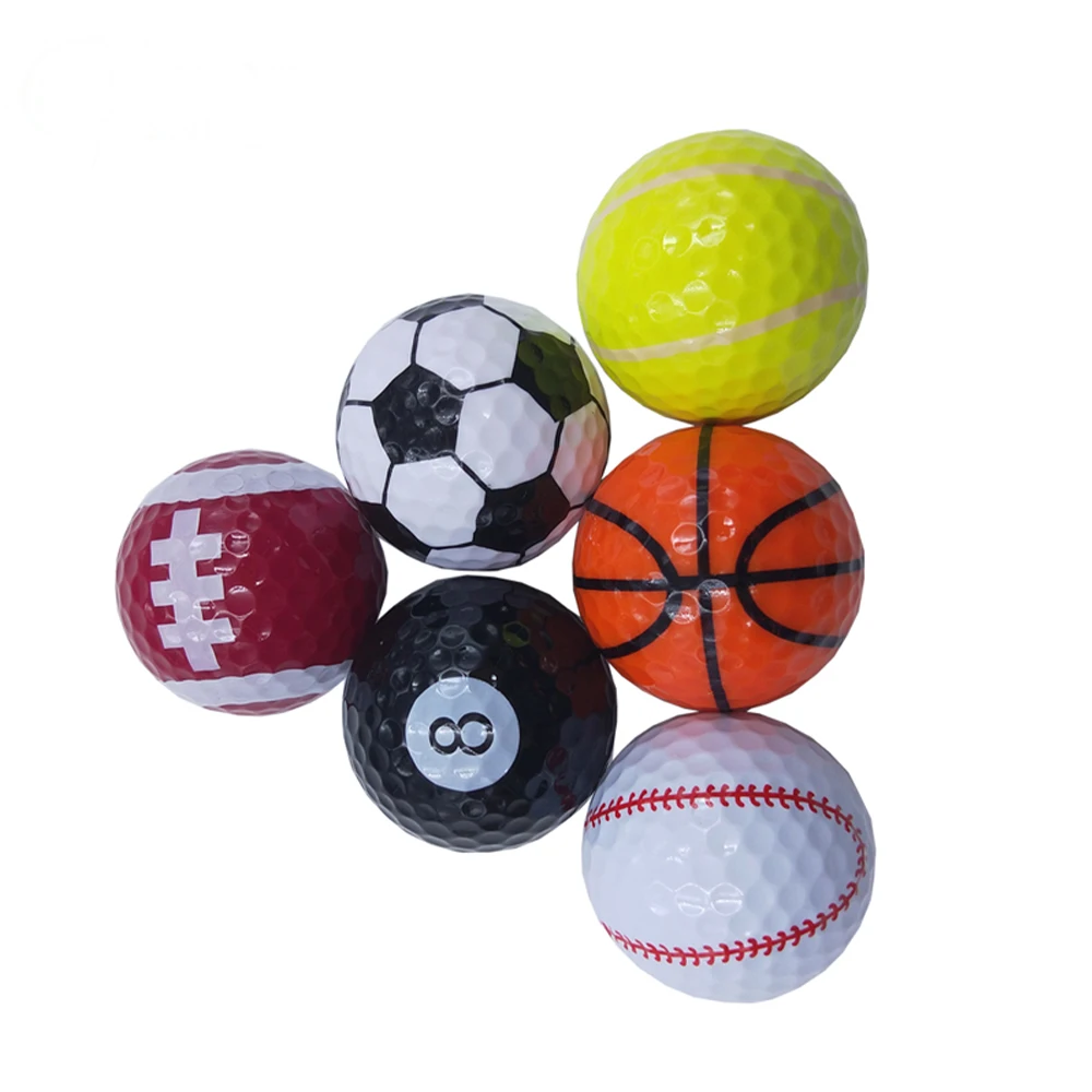 

Golf Balls Sports Practice Golf Balls Two Layers Golf Soft Golf Ball With Low Compression Practice Balls Golf Gift Balls