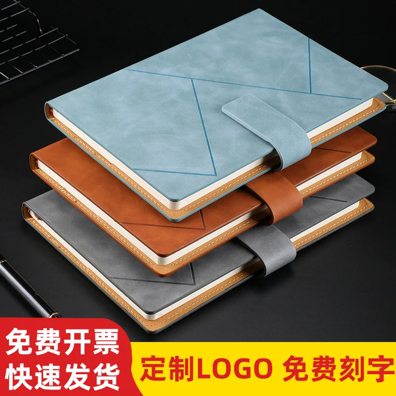 

A5 Business Notebook Creative Office Notepad with Buckle A5 Paperback Notebook Korean Stationery Notebooks for Students