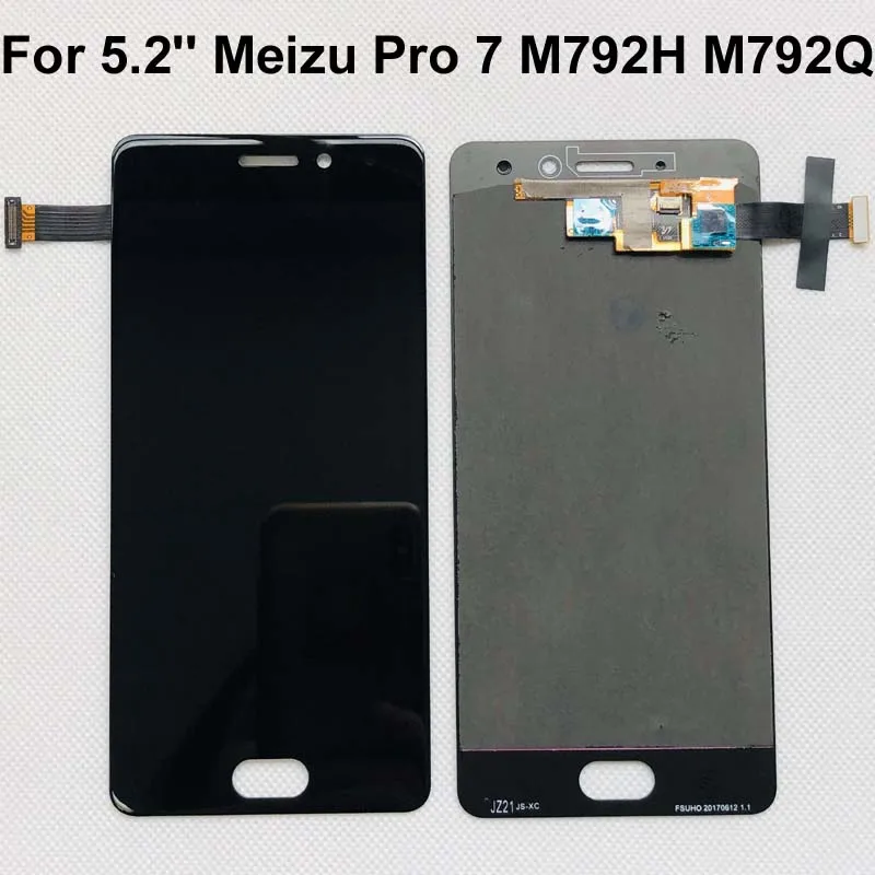

Super AMOLED For 5.2'' Meizu Pro 7 M792H M792Q AMOLED LCD Display Screen +Touch Panel Digitizer For Meizu Pro7 +Tools