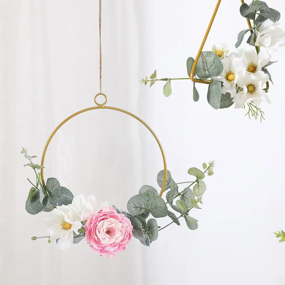

50%HOTFlower Stand DIY Geometric Square Metal Creative Plant Stand for Home
