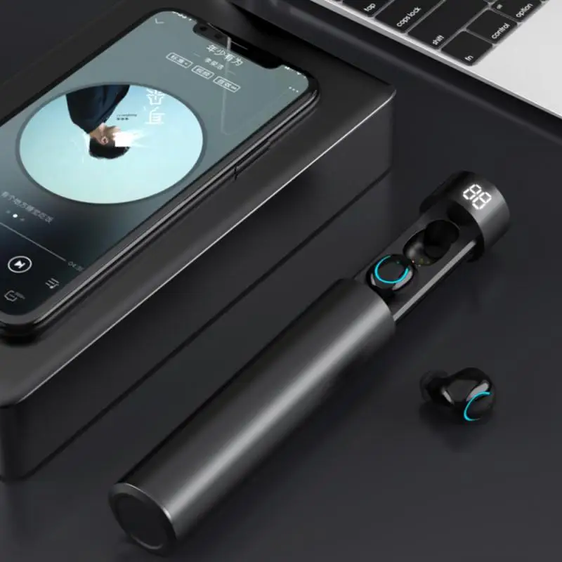 Q19 наушники вкладыши TWS с Bluetooth 5 0 Hi Fi стерео Шум шумоподавления Беспроводной
