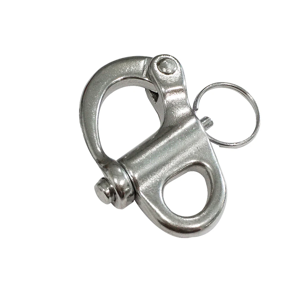 

1-3/8"(35MM) ,2"(52MM),2-5/8"(69MM)3-3/4"(96MM)316 Stainless Steel Fixed Bail Snap Shackle for Bracelet, Sailboat