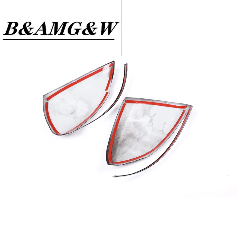 Автомобильная крышка для зеркала заднего вида из углеродного волокна отделка LHD