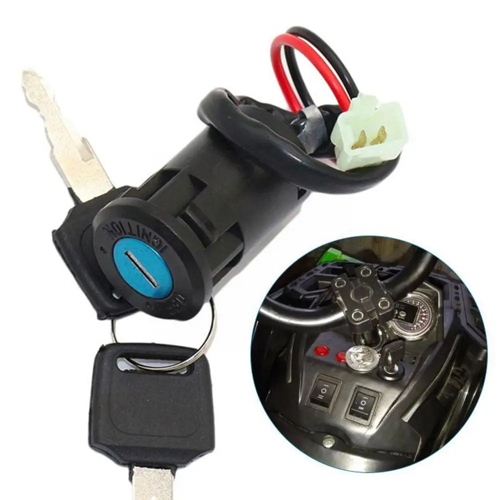 

Motorcycle Ignition Keys Four-wheel ATV Accessories Accessorie Switch Start Door Lock Motorcycle Electric 50-250CC Ignition O7Q5