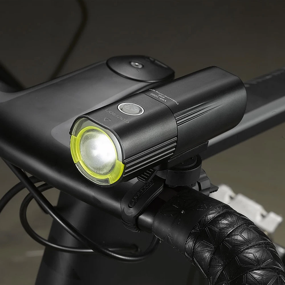 

Bicycle Headlight Waterproof 1000 Lumens USB Charge Internal Battery LED Front Tail Lamp Cycling Lighting Visual Warning Lantern