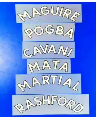 2017 2021 дома Магуайр WAN BISSAKA Лингард Погба RASHFORD боевые с именами компани Лукаку ALEXIS