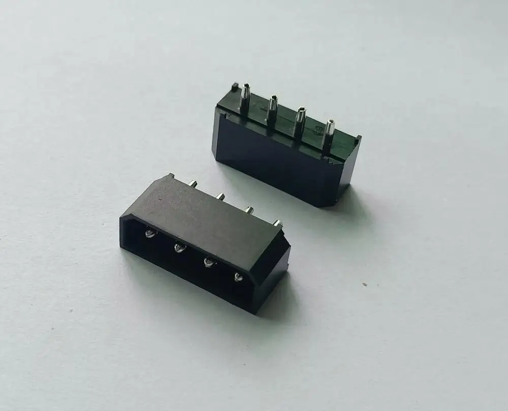 50 шт./1 лот molex белая или черная большая 4P 4D гнездовая прямая полая игла для ПК