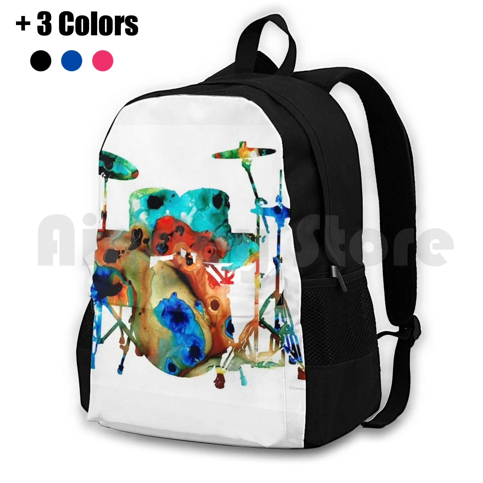 

Set Drum Outdoor Hiking Backpack Riding Climbing Sports Bag Drum Drums The Drums Drummer Music Musician Musical Band Band Jazz