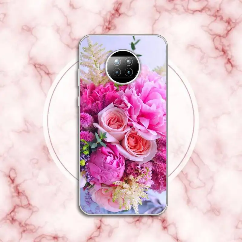 

Phone Case For Xiaomi Redmi note 10 t 8 9 pro lite 11Leopard cute animal pattern cartoon lovely aesthetics flowers