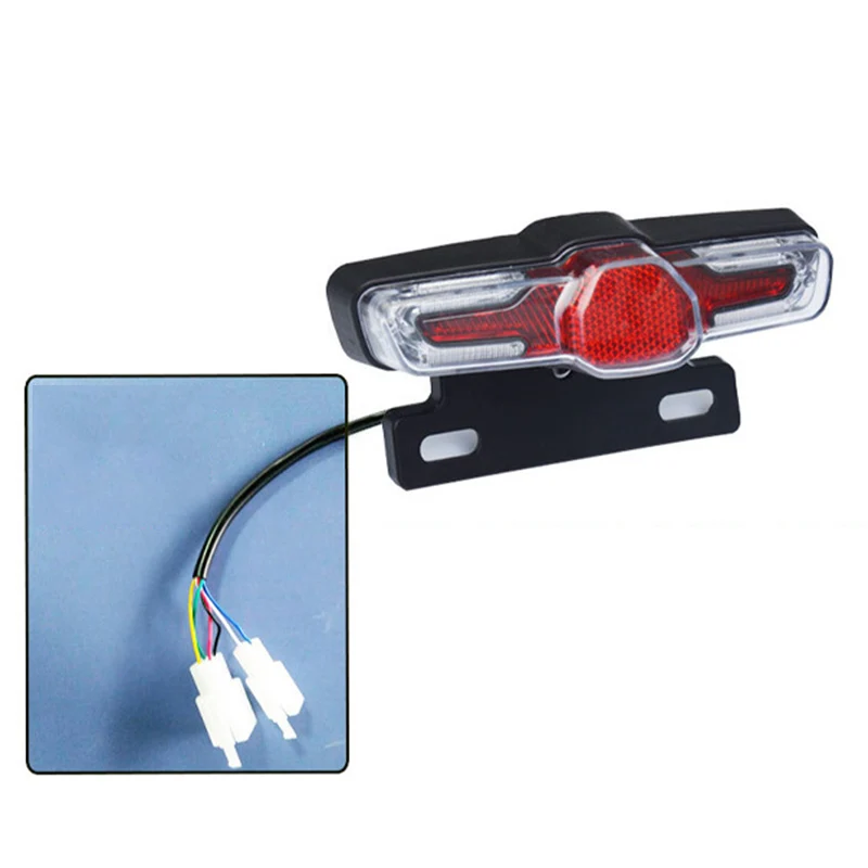 

3 in 1 LED Bike Taillight with Multiple Modes for Day and Night Safety IP54 Waterproof Anti-Dust Safe Light for Bicycle IQ6