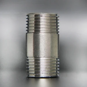 Круглый ниппель BSPT, 18 дюйма, 14 дюйма, 38 дюйма, 12 дюйма, 1-34 дюйма, 1-14 дюйма, 1-12 дюйма, 2 дюйма, разъем с панелью, 304 фитинги из нержавеющей стали, вода, газойль