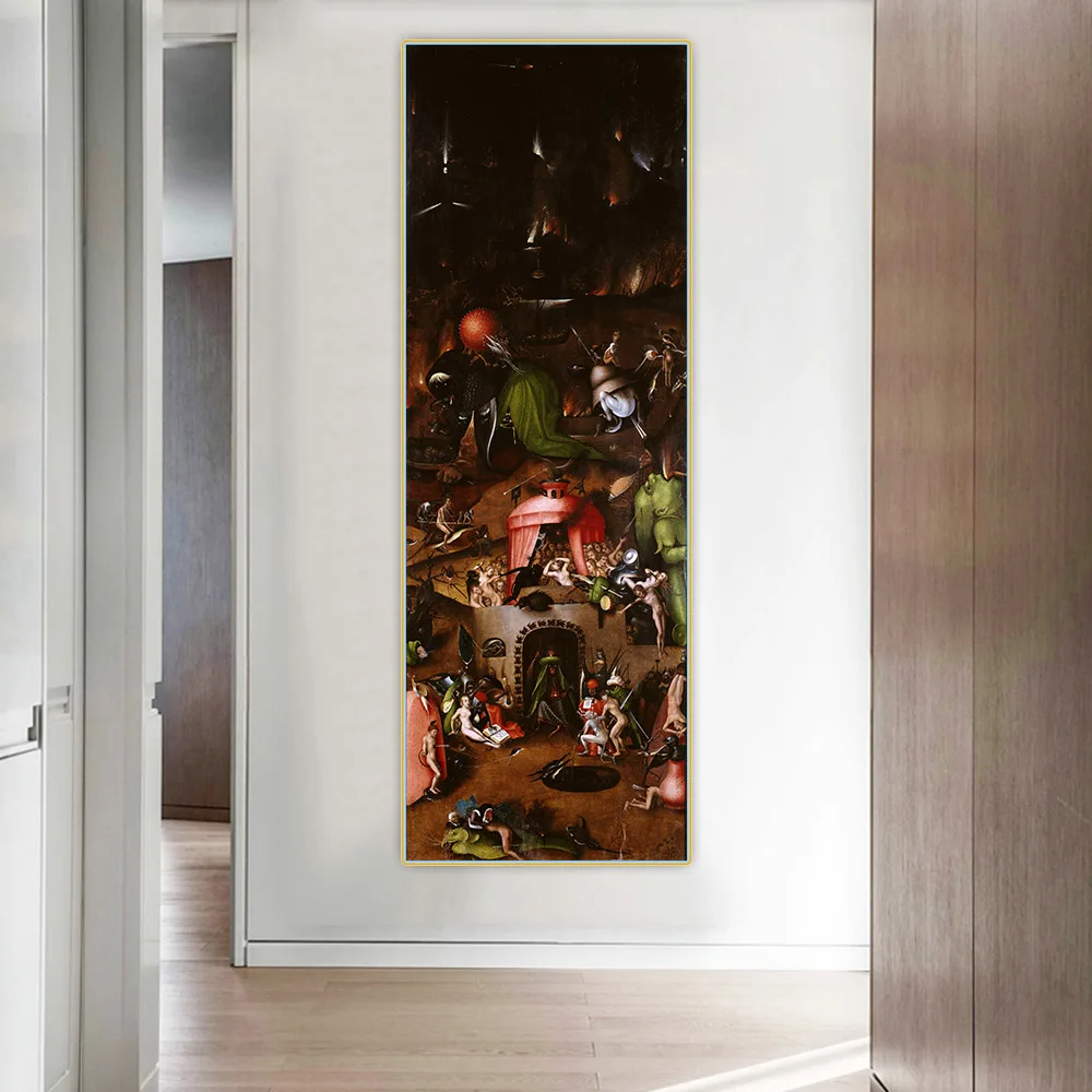 

Цитаон иеронимус Bosch 》 последний суждение-ад 》 картина маслом на холсте художественная картина плакат фон для стены Декор для дома