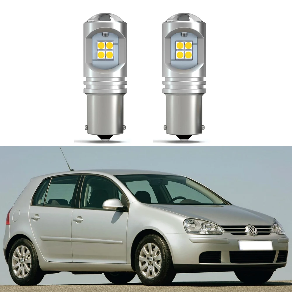 

2 шт. P21W BA15S Canbus безошибочный светодиодный задний фонасветильник заднего хода для VW для Golf 5 MK5 MK V (06-09)
