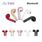 I7s TWS Bluetooth-наушники; Беспроводные наушники; Спортивная гарнитура с микрофоном; Bluetooth-наушники для iPhone Sam-sung Hua-wei