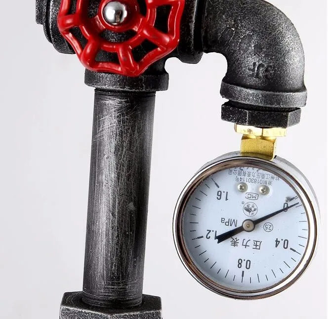 Ретро металлический светильник для водопроводных труб промышленный винтажный