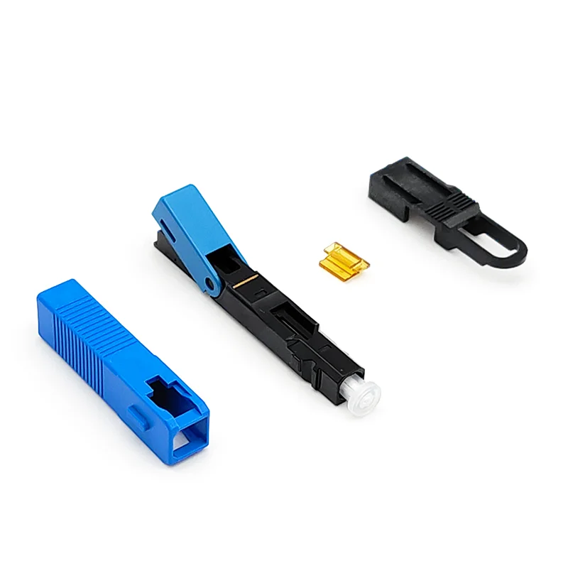 Conector r&aacute;pido MESC250P SC UPC, Conector de fibra &oacute;ptica mec&aacute;nica preintegrada-3