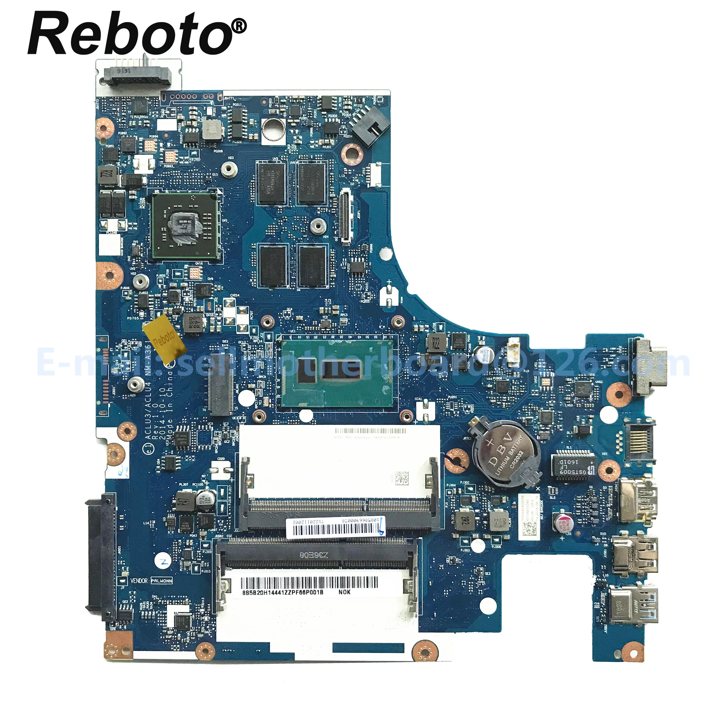 5B20H14441 для Lenovo G50-80 материнская плата портативного компьютера с 3805U процессор R5 M330 2