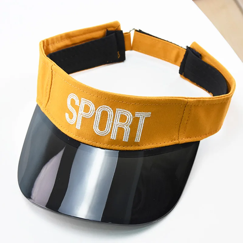 Пластиковый козырек унисекс Детская кепка от солнца прозрачная Спортивная Милая