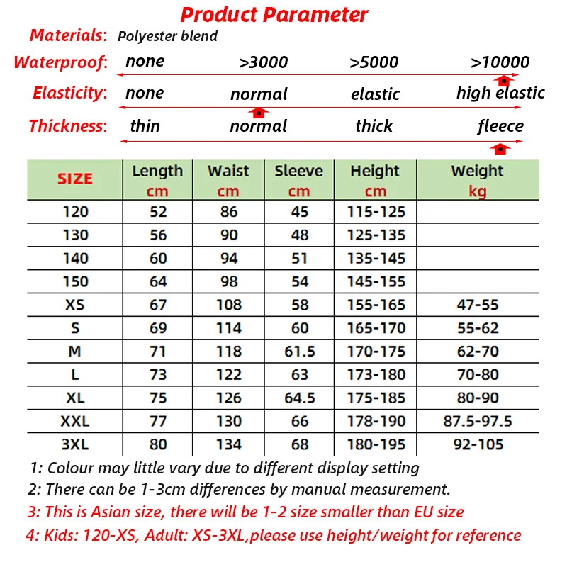 

Hiking Jacket Men Women Kids Family Suit Removable Fleece Liner Hooded Clothing Breathable Trekking Camping Waterproof Coat
