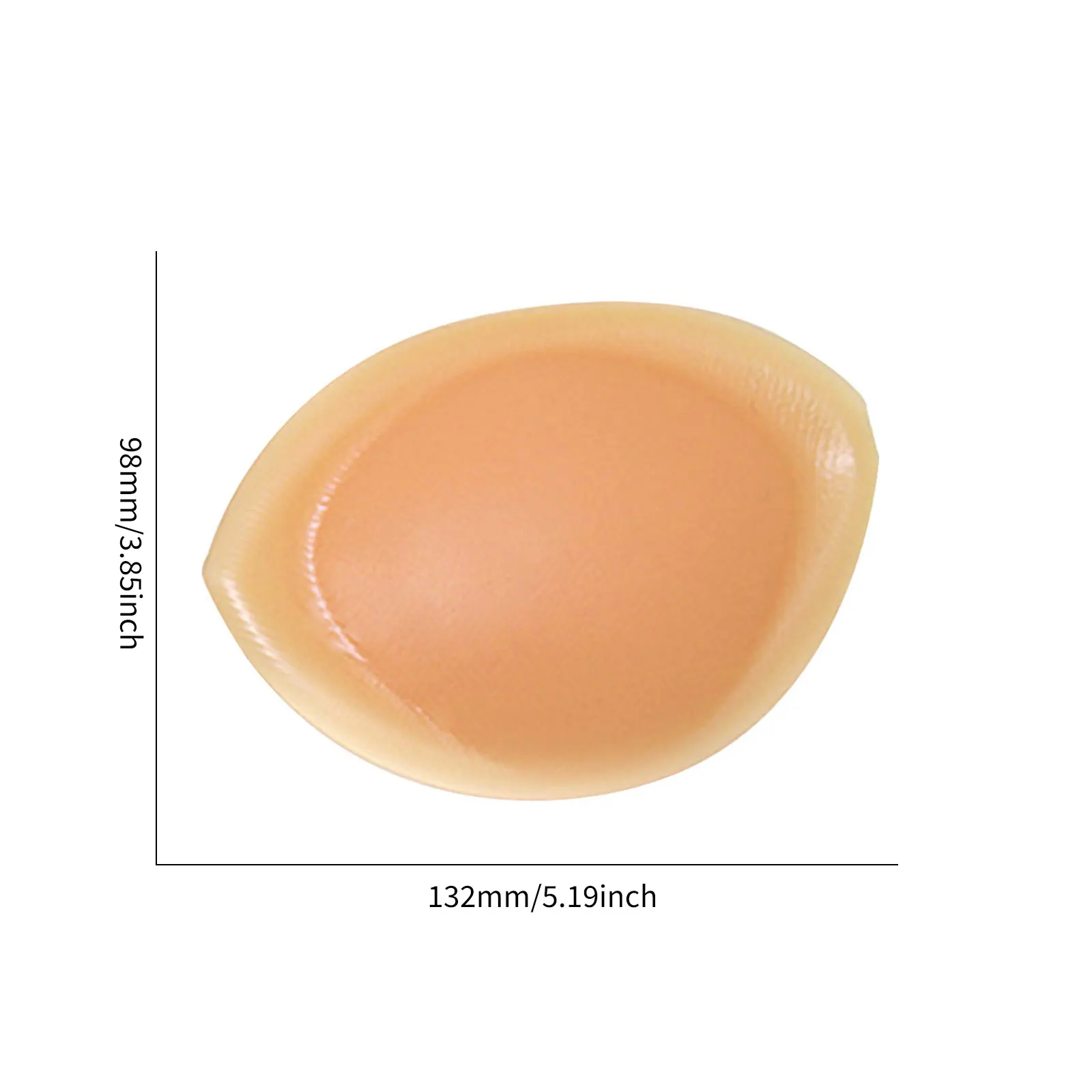 

NEW Reusable Silicone Bras Women Breast Pads Strapless Bra Inserts Gel Waterproof Push Up Breast Filler Adhesive Fake Boobs#20