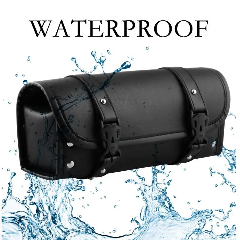

Retro Motorcycle Front Fork Handlebar Bag Tool Side Pack for yamaha Tool Bag