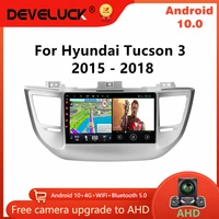 android 10 2 din car radio for hyundai tucson 3 2015 2016 2017 2018 multimedia video player gps navigation wifi rds stereo dvd