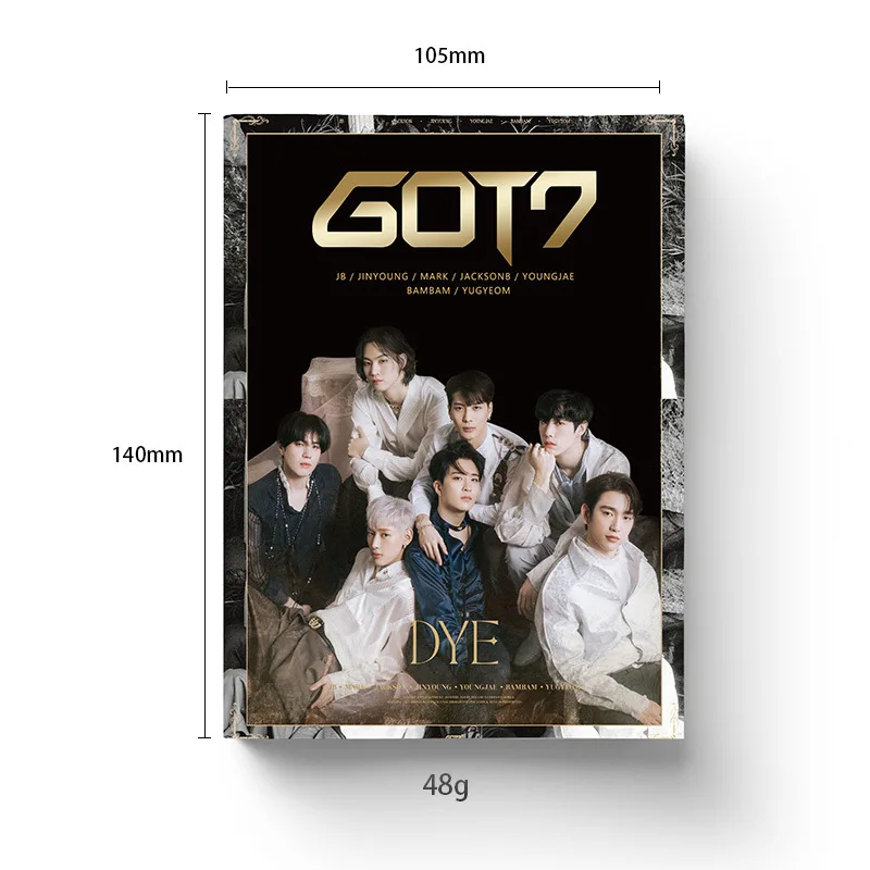 Kpop GOT7 Мини Фотоальбом краситель альбом Высокое качество HD фото для коллекции