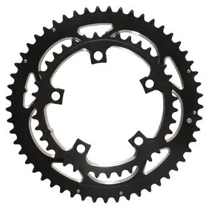 Звездочка BCD 110, 56T, 53T, 52T, 50T, 48T, 46T, 44T, 39T, 38T, 36T, 34T, складная велосипедная цепь с ЧПУ для двух дисков