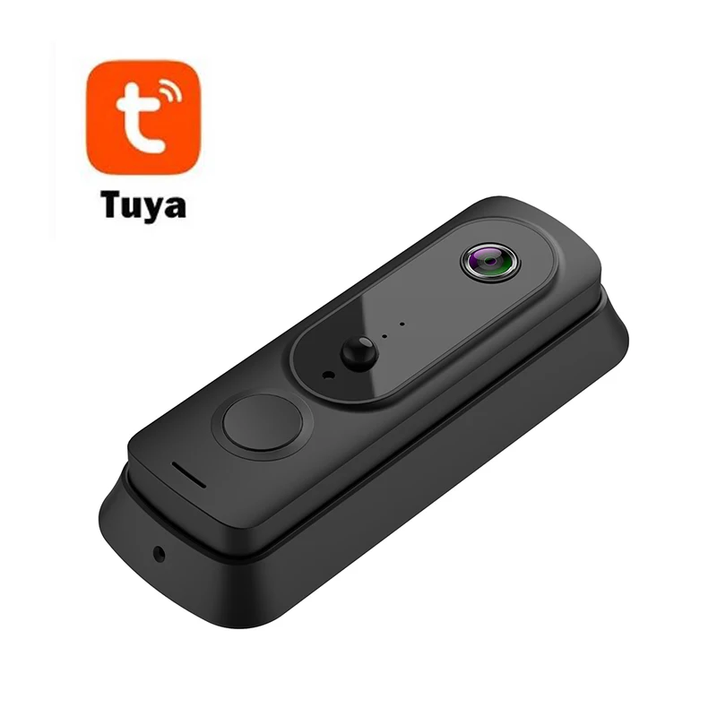 

Tuya 1080P HD Video Doorbell Camera WiFi Wireless Doorbell Smart Home Door Bell Camera Outdoor Mini Video Intercom Two Way Audio
