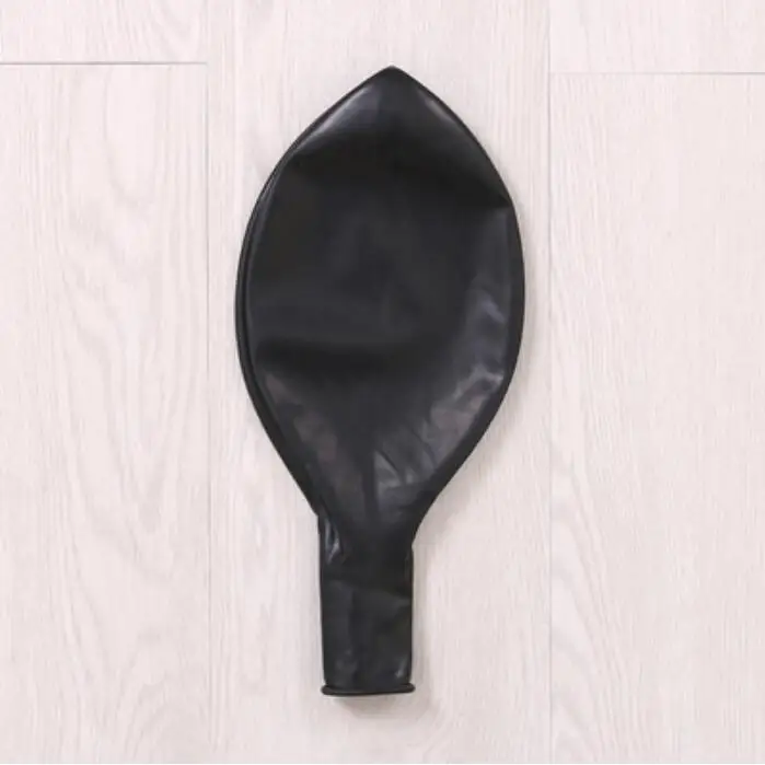 36inch black Круглые и овальные латексные шары 18/36 дюймов Свадебный декор гелиевые большие гигантские шарики для День Рождения вечерние декоративные надувные воздушные шары - Цвет: 36inch black