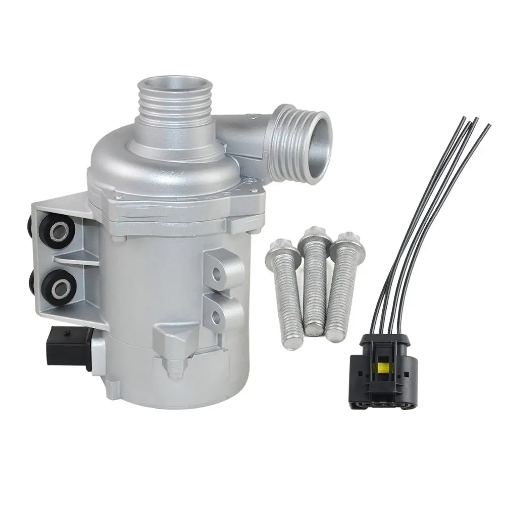 AP03 11517586925 Электрический водяной насос + Болты проводной ремень для BMW E60 E61 E81 E87 E90 E91