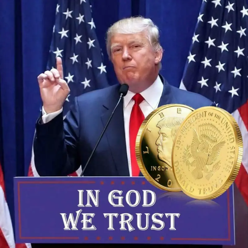 2020 Дональд Дж. Памятная Америка Трампа 45-й президент новинка Сохранить Америку