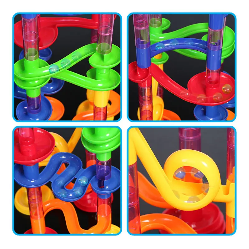 Волшебный трек строительные блоки игровой набор развивающий сделай сам гибкая