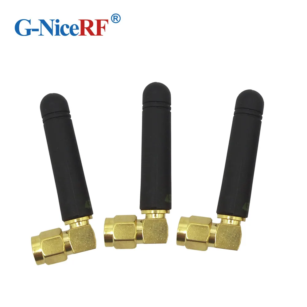10pcs/lot Elbow Rod antenna SW433-WT36 433MHz Anternna with male SMA connecter free shipping | Мобильные телефоны и