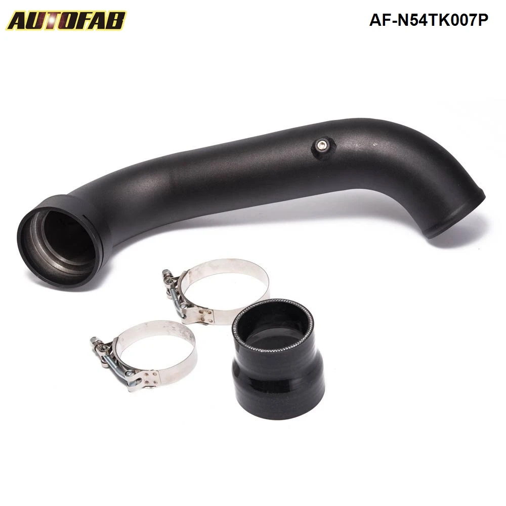 Черный Впускной Турбокомпрессор для охлаждения труб BMW N55 135is DCT/MT 2013 AF N54TK007P|turbo pipe