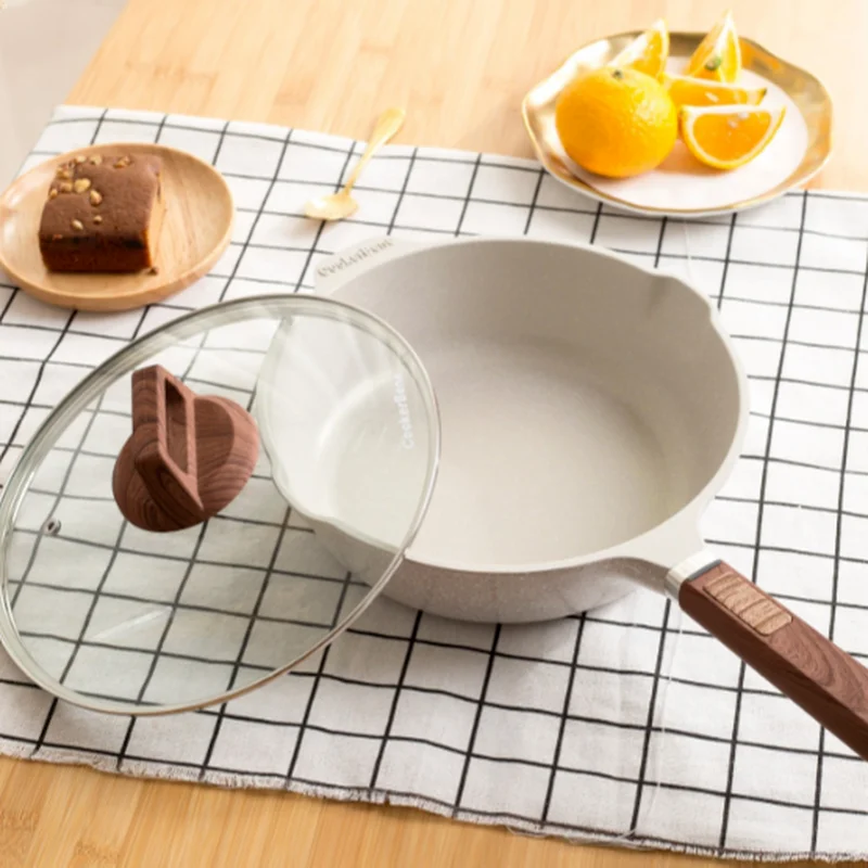 

Maifan Stone Pan Nonstick Steak Pan Small Nonstick Pan Household Induction Cooker Gas Breakfast Omelette Pan Pots and Pans Set