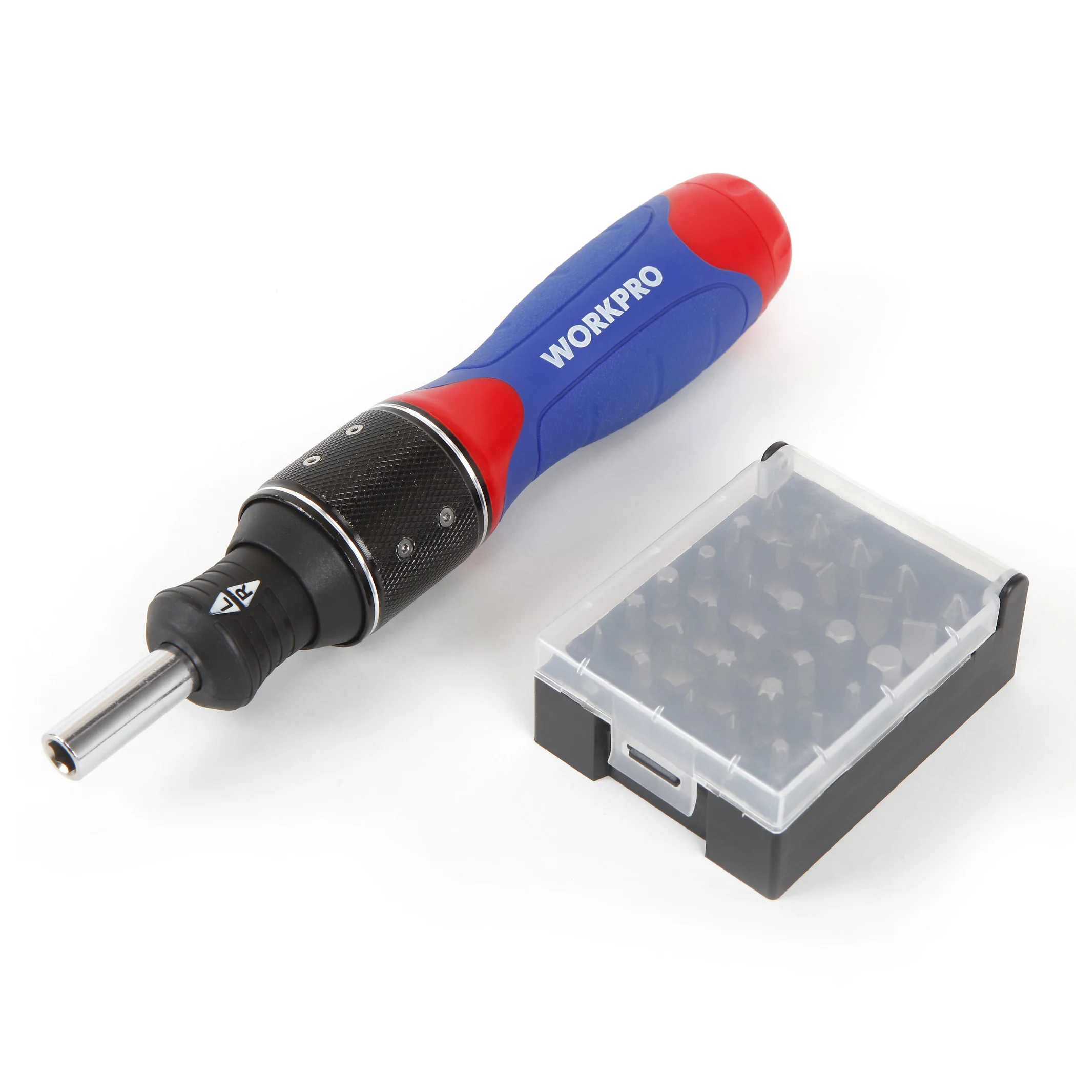 Набор отверток WORKPRO 32 в 1 6 скоростей двойной привод набор с насадками портативные