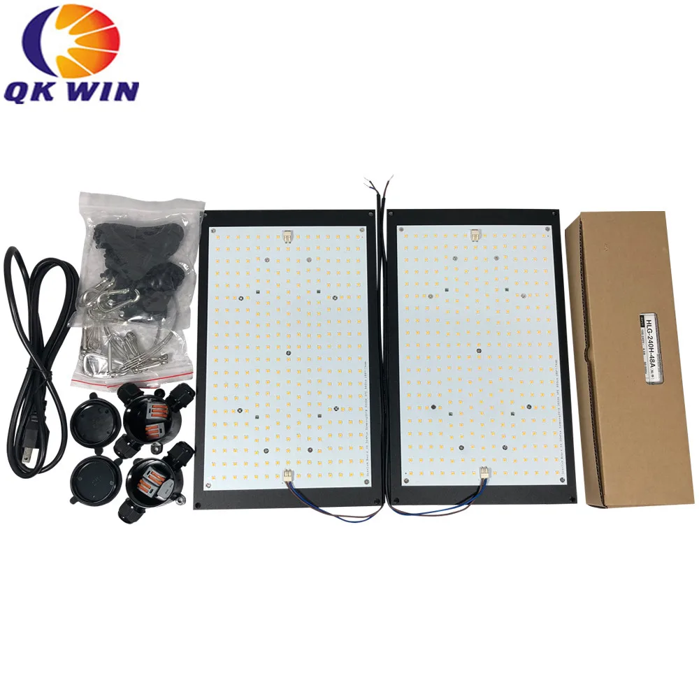 240 Вт samsung Quantum Board LM301B QB288 AC 110 В/220 В Meanwell драйвер DIY полный спектр внутренний светодиодный светильник для выращивания овощей и цветов