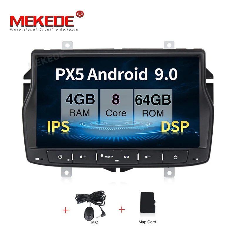 PX5 Восьмиядерный 4 Гб ОЗУ 64 Гб ПЗУ Android9.0 автомобильный Радио стерео dvd-плеер для Лада Веста с BT RDS радио SWC wifi gps навигация