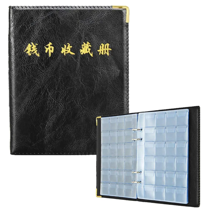 

480 шт. монеты для хранения книг памятная монета коллекция альбом объем папка удерживайте Мини Пенни Монета Сумка для хранения