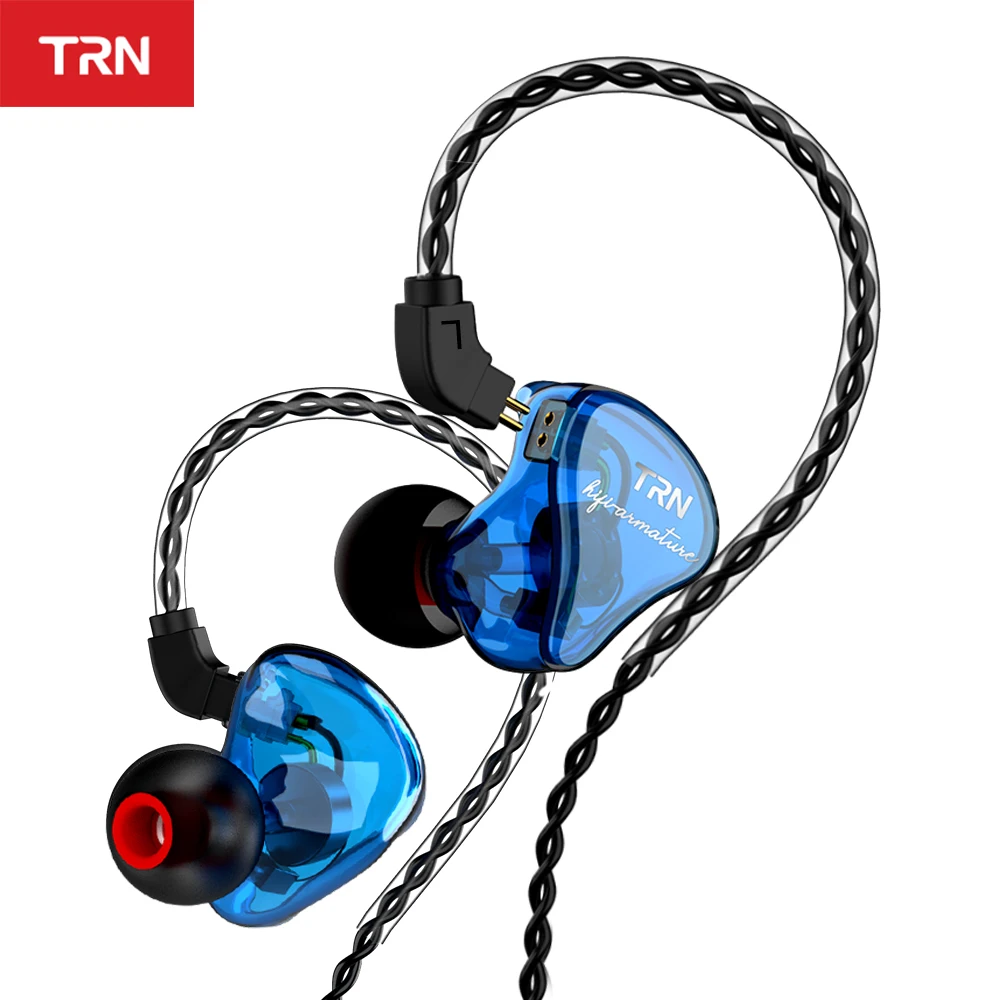 

TRN IM1 PRO 1BA 1DDHybrid In Ear Earphone Monito Running Sport Earphone HIFI Headset Detachable Detach 2Pin Cable TRN VX V90 MT1