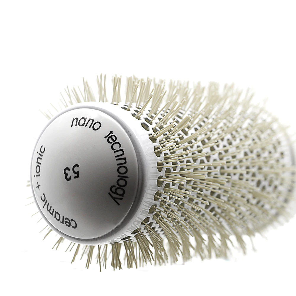 Термостойкая нанотехнология керамические ионные круглые щетки для волос