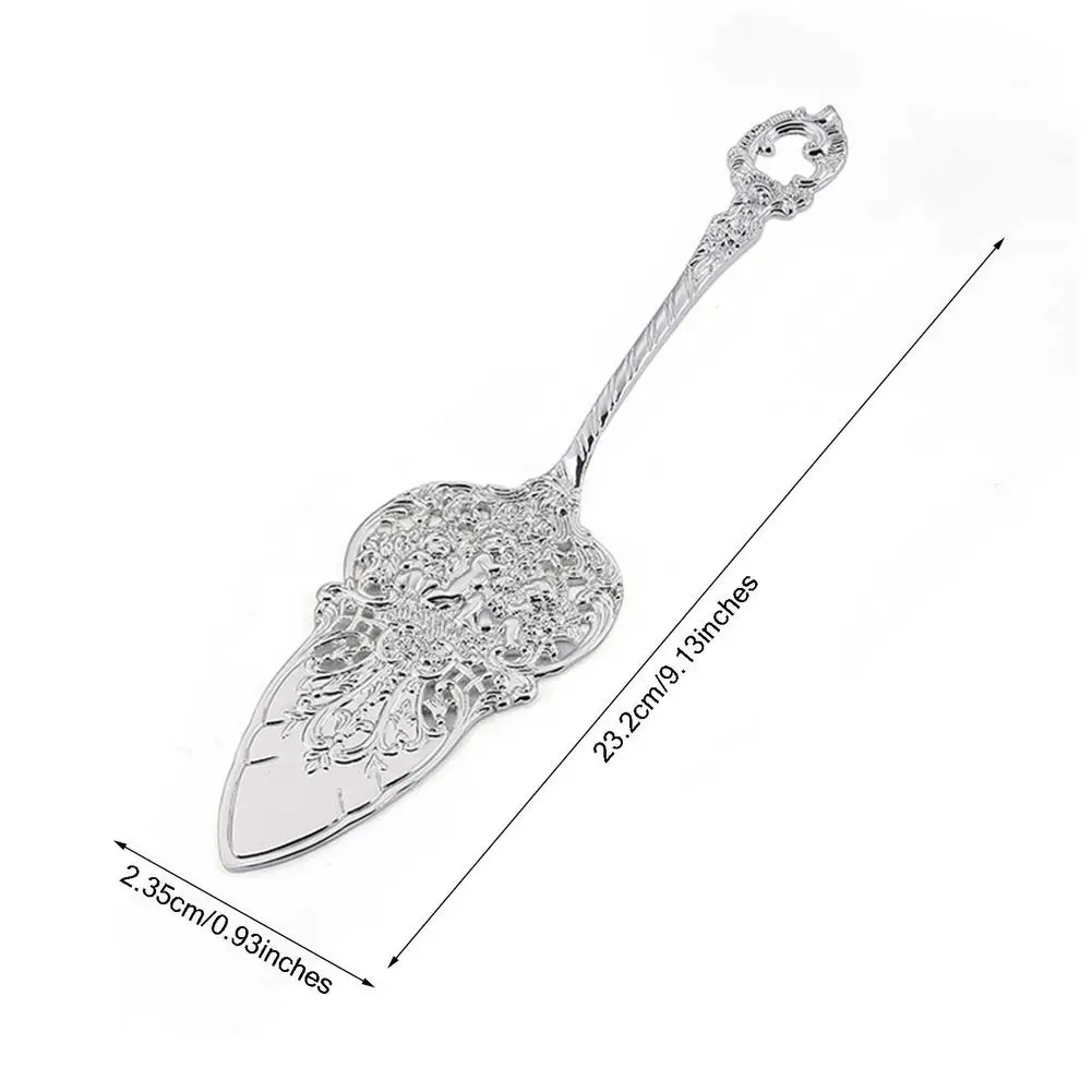 

Cake Shovel Palace Silver-plated Decorative Baking Utensils Wedding Cake Serve Party Cake Decor Shovel Restaurant Silverware