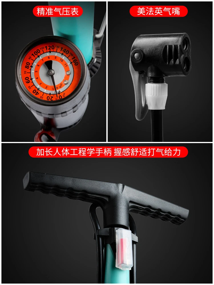 

Bike Inflator Pump Bicycle Family Portable Electric Battery Motorcycle High Pressure Pump Gas Bomba Bicicleta Air Pump EI50DQ