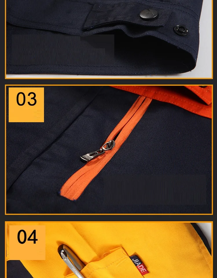 2020 высококачественный Рабочий комбинезон с длинным рукавом на весну и осень