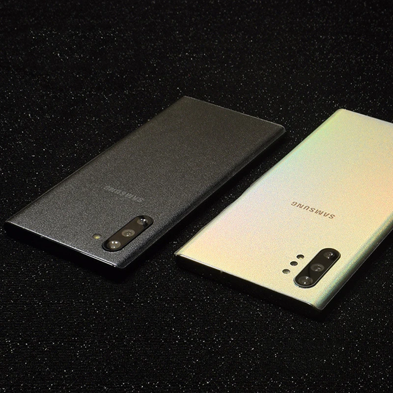 Для samsung Galaxy Note 10/10 + плюс задняя крышка из углеродного волокна/наклейка для
